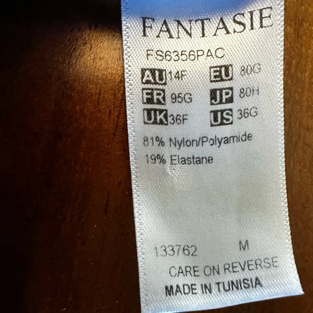 Set of 3 in Fantasie Royal Blue. Underwire Tankini, Strapless Top, & Bottom - Picture 13 of 15